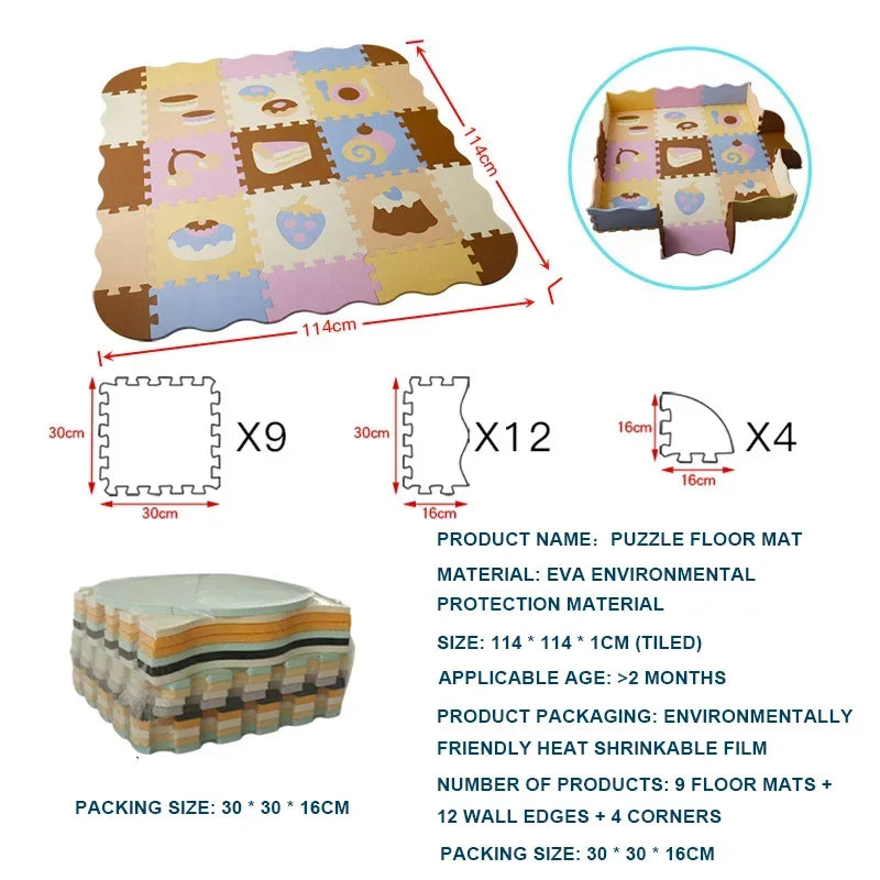 Baby Foam Mat Carpet Soft Play