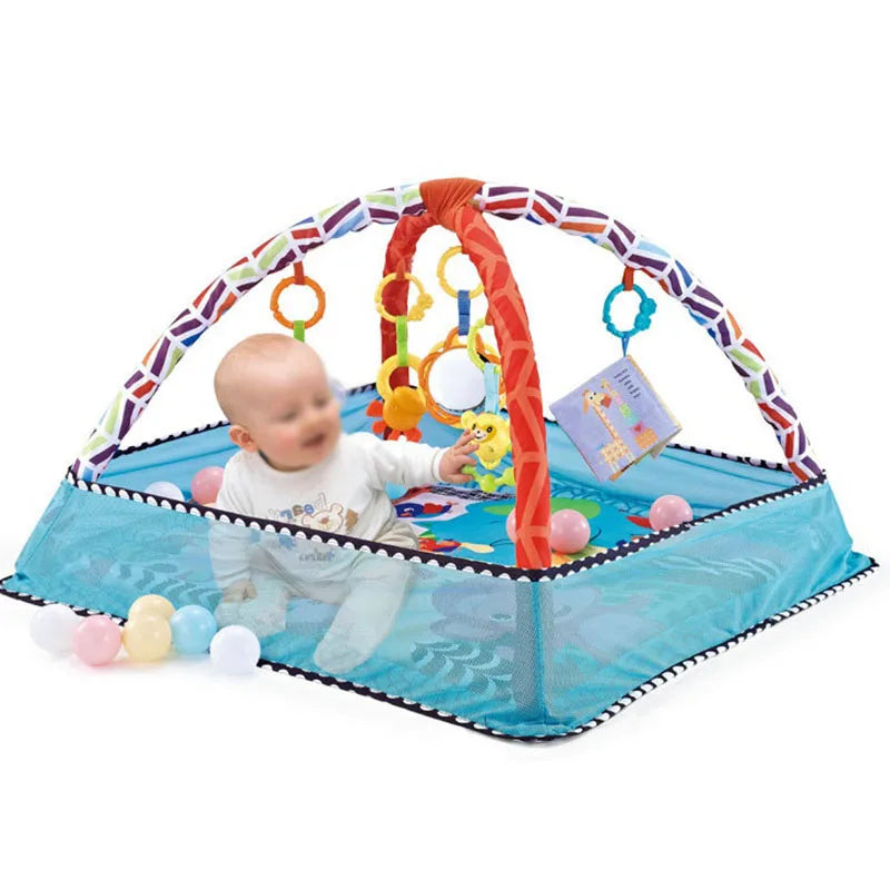 Baby Fitness Frame Crawling Play Mat Multifunction