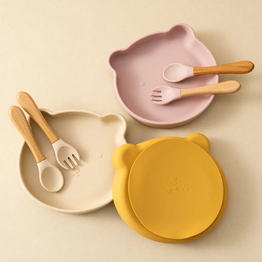 Silicone Baby Feeding Dishes