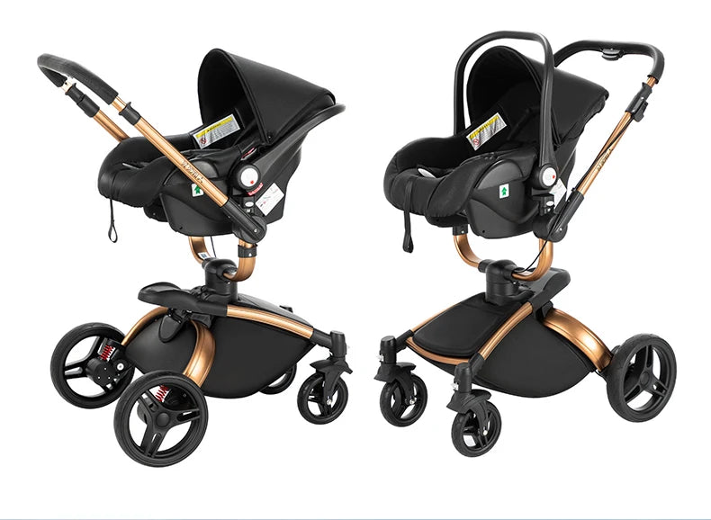 Biomimetic baby stroller 3 in 1 baby car light