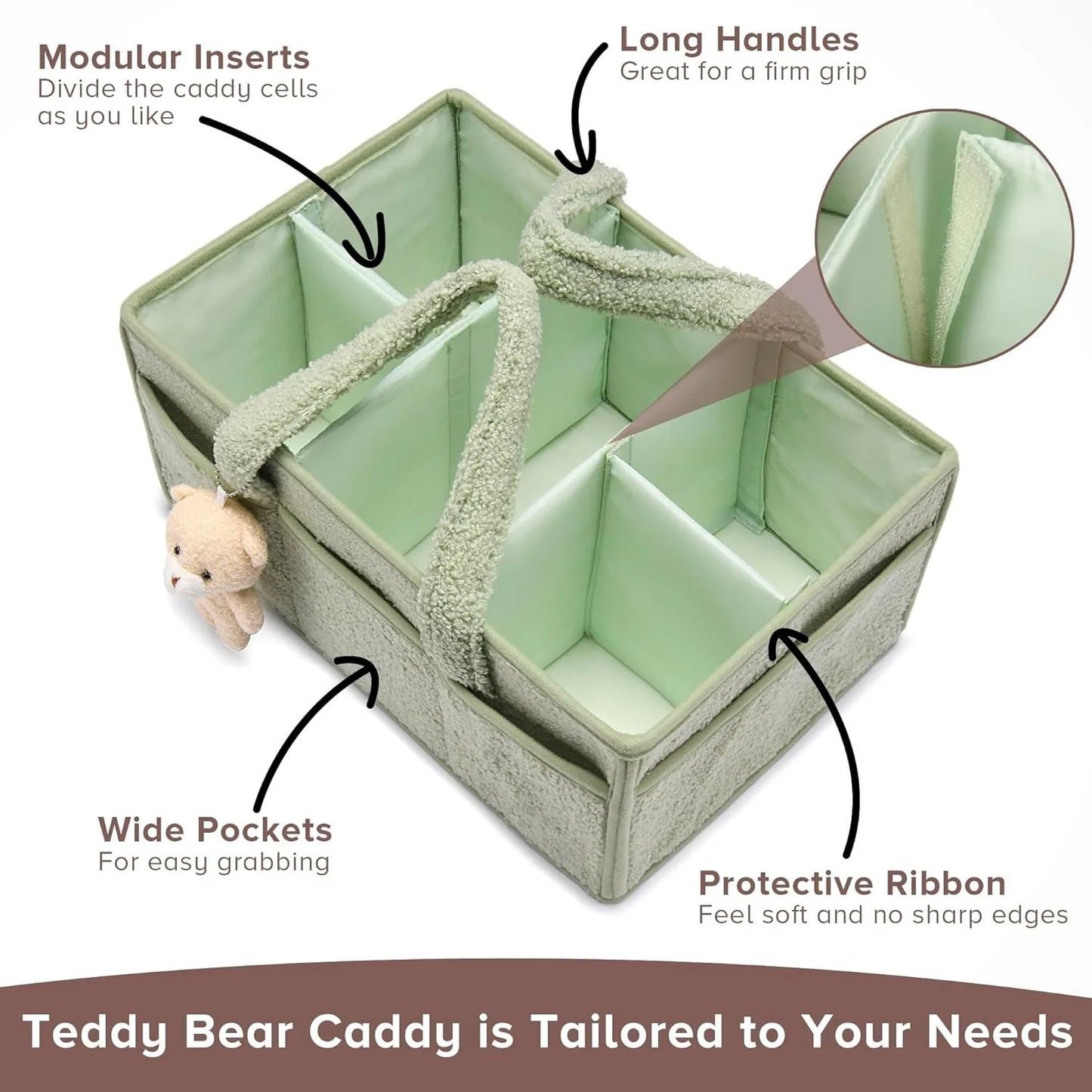 Diaper Bag Organizer Nappy Caddy
