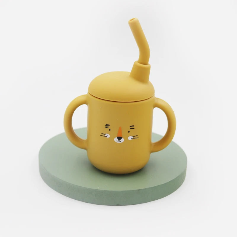 120ML Baby Silicone Sippy Cup