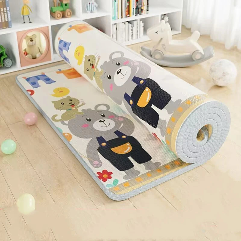 200cm*180cm 5 Size Options Crawling Carpet Baby Play Mat Blanket Children Rug for Kids Educational Toys Soft Activity Game Floor
