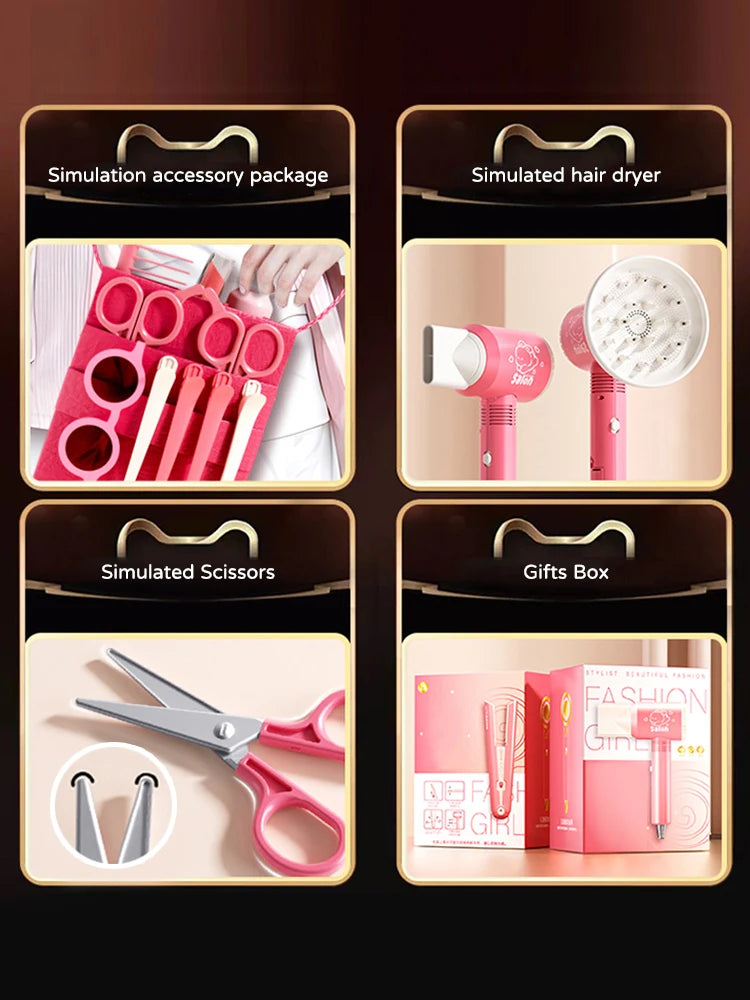 Make Up Toys Simulation Haircut Kit