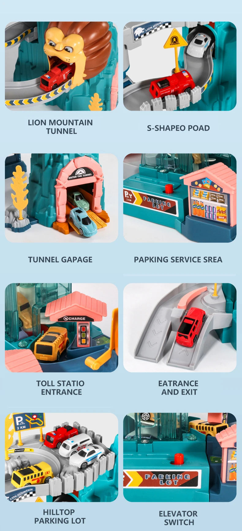 Car Track Hot Wheels Educational Race Toys Racing Rail Cars