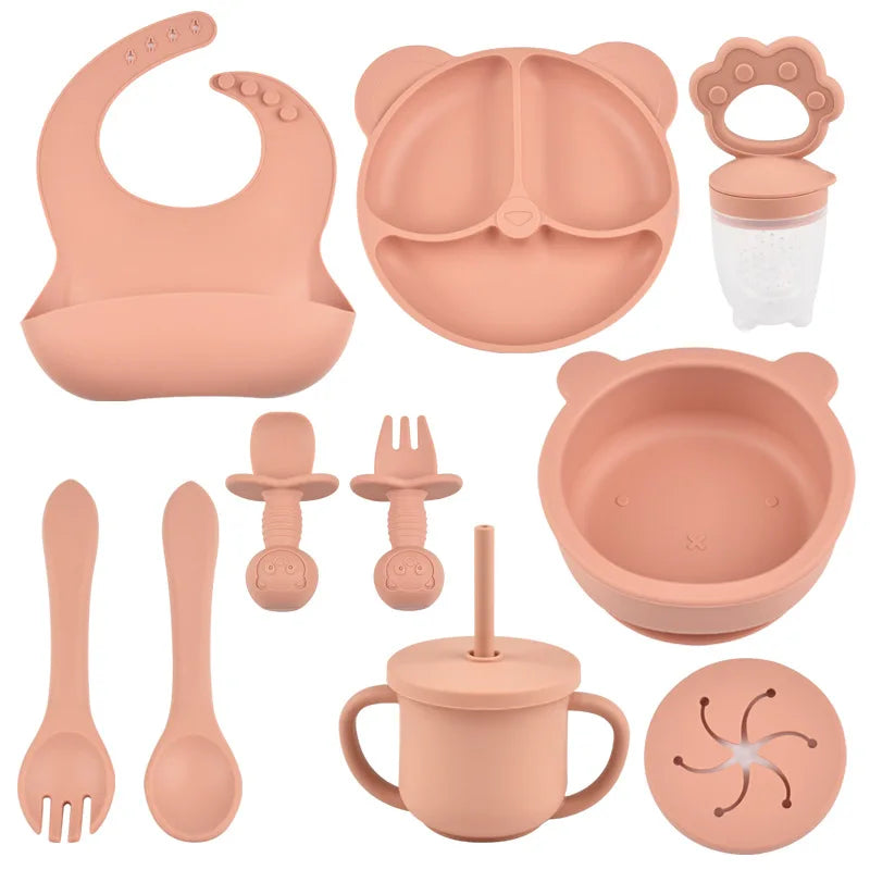 Full Set Silicone Baby Feeding