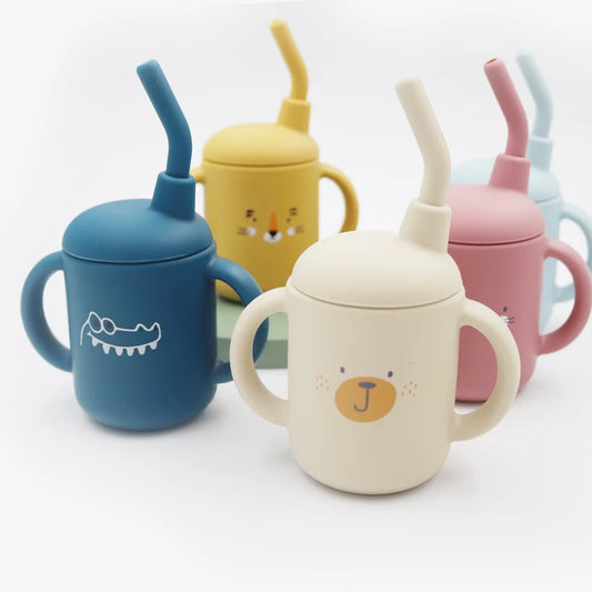120ML Baby Silicone Sippy Cup