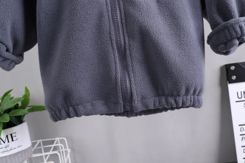 Newborn Baby Kids Tracksuits Long Sleeve Plush Clothing Keep Warm Coat+Pants 2 Piece Sets Boys Girls Suits 1 to 5 Years