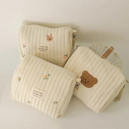 New Mommy Bag Embroidery Zipper