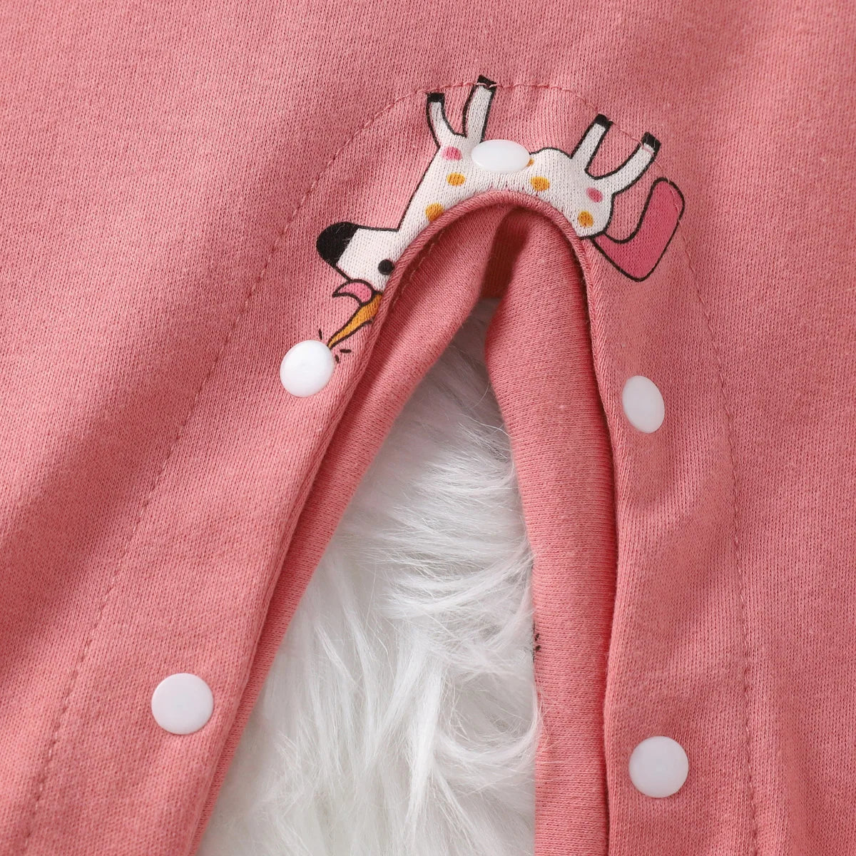 hibobi 100% Cotton Newborn Jumpsuit Comfortable Cute Animal Patterns Round Neck Baby Crawling Suit 0-18m Toddler Onesie