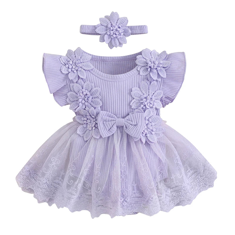 Dress Romper Flowers