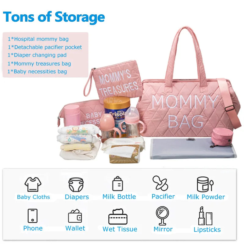 Mom Bag Baby Waterproof Big Capacity