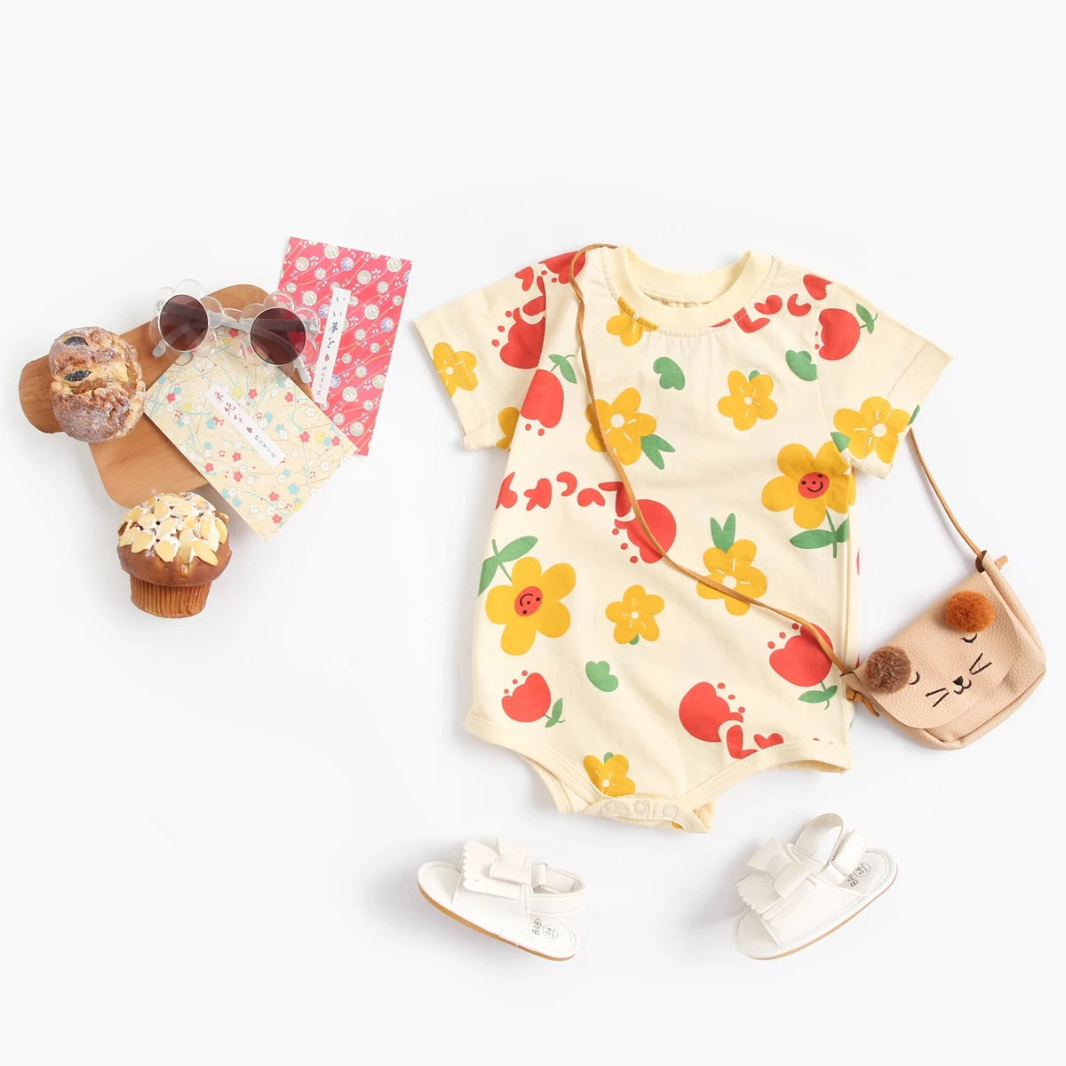 Bodysuits Summer Cotton Toddler