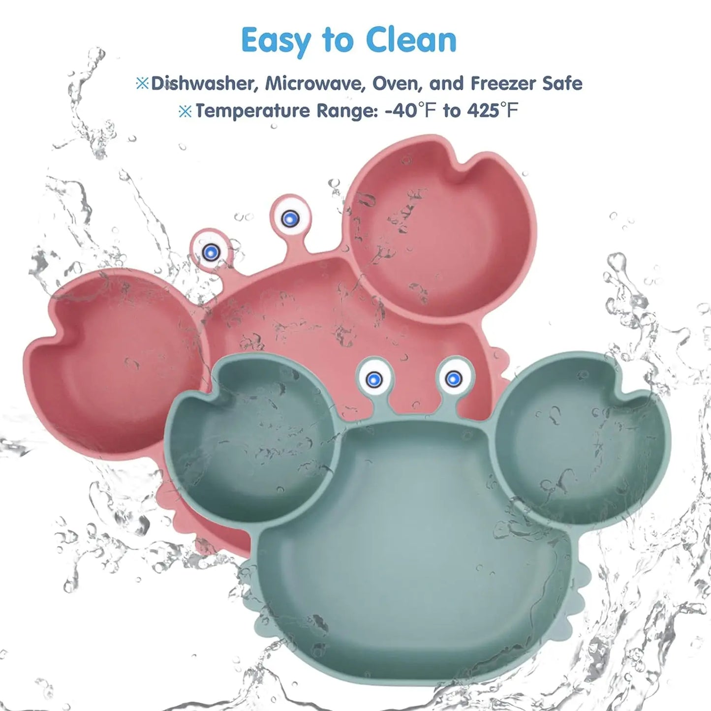 Baby Bowls Plates Fork spoon Set