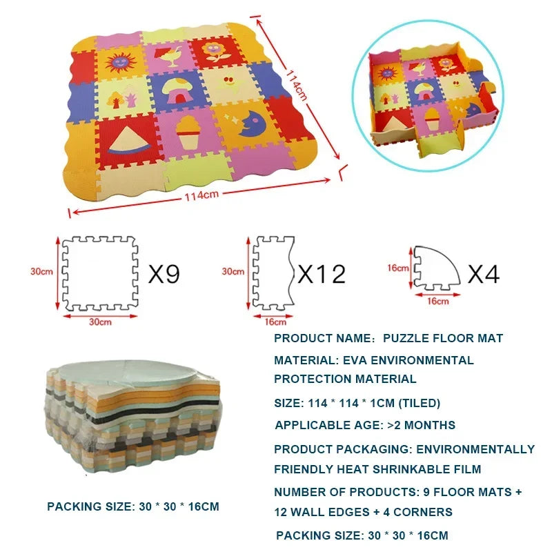 Baby Foam Mat Carpet Soft Play
