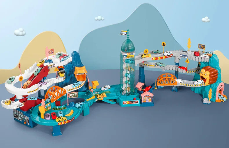 Car Track Hot Wheels Educational Race Toys Racing Rail Cars