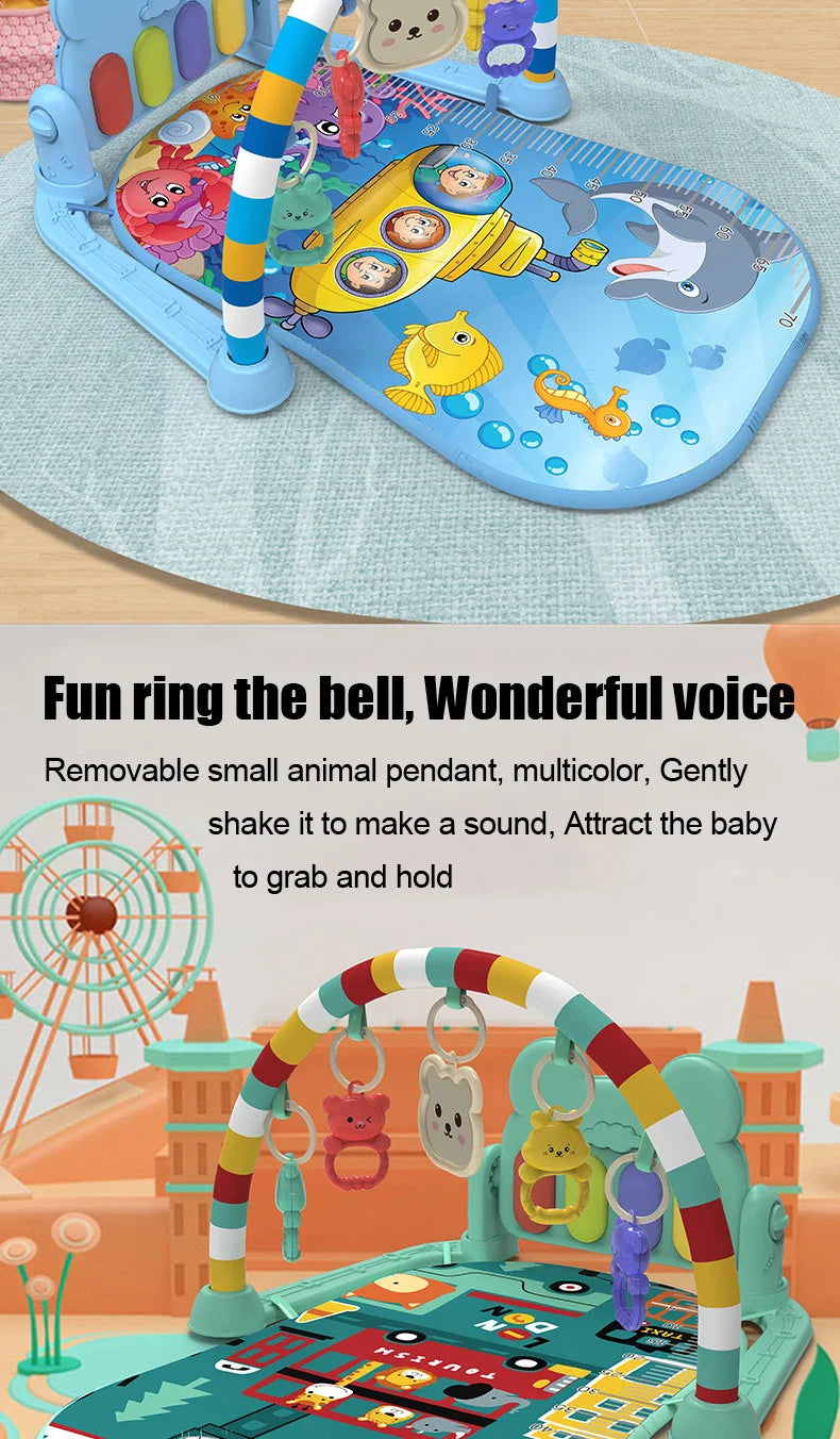 New Baby Activity Fitness Gym Rack 0-1 Year Old Educational