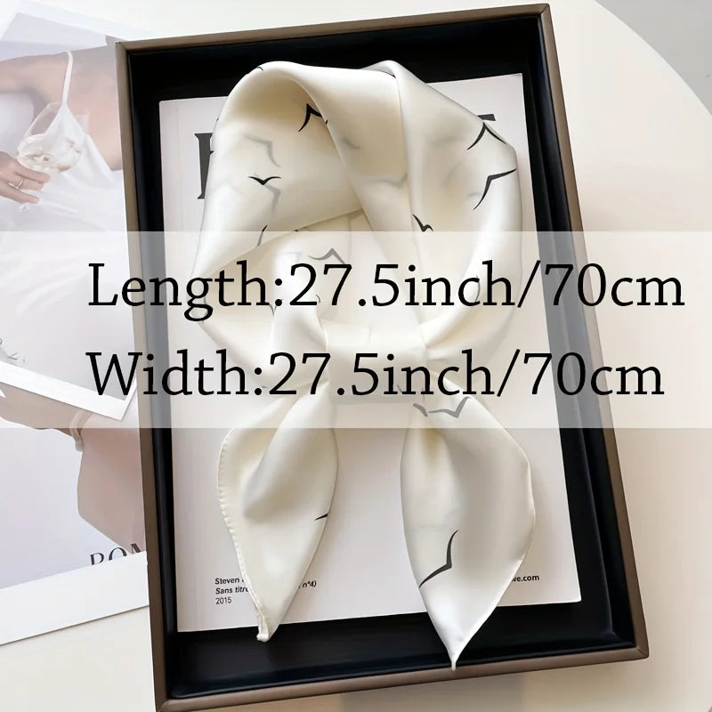 27.5" Simple Square Scarf