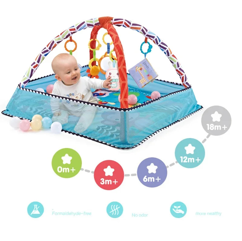 Fitness Early Education Crawling Game Blanket Puzzle Multi Fence