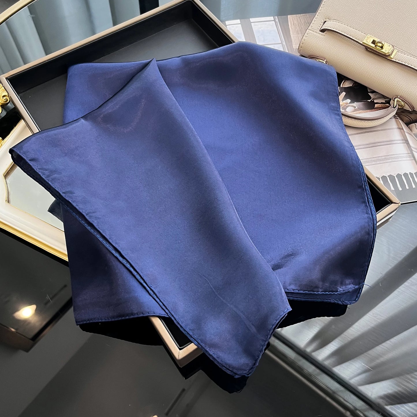 60cm Solid Colour Head Scarf