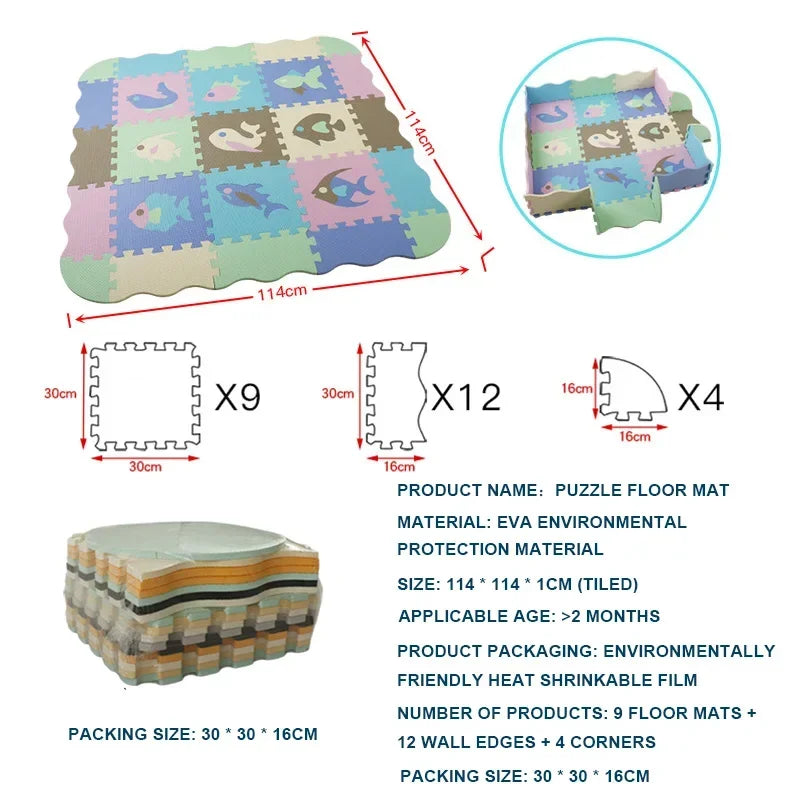 Baby Foam Mat Carpet Soft Play