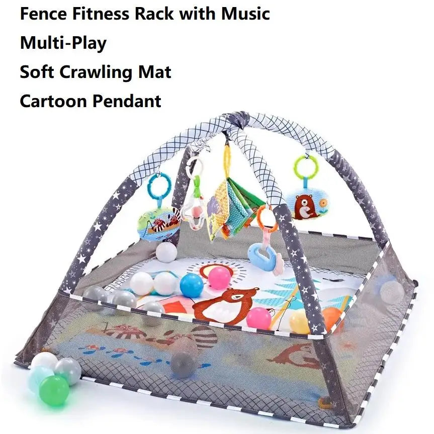Fitness Early Education Crawling Game Blanket Puzzle Multi Fence