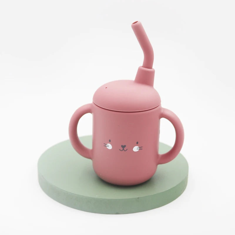 120ML Baby Silicone Sippy Cup