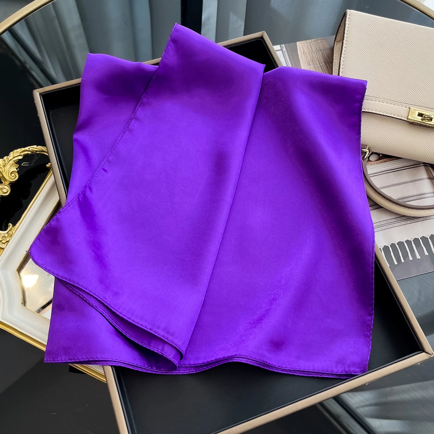 60cm Solid Colour Head Scarf