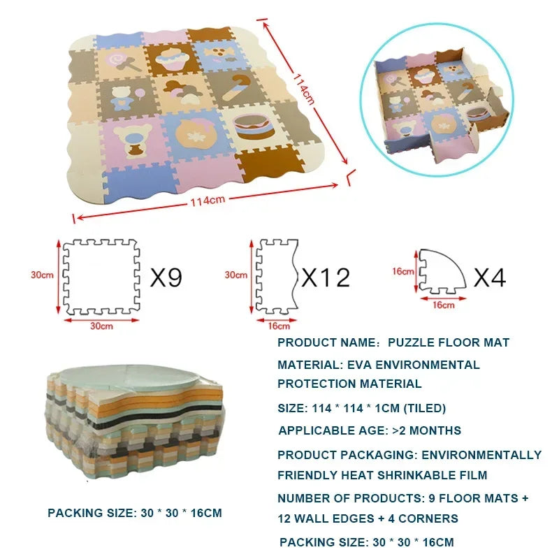 Baby Foam Mat Carpet Soft Play