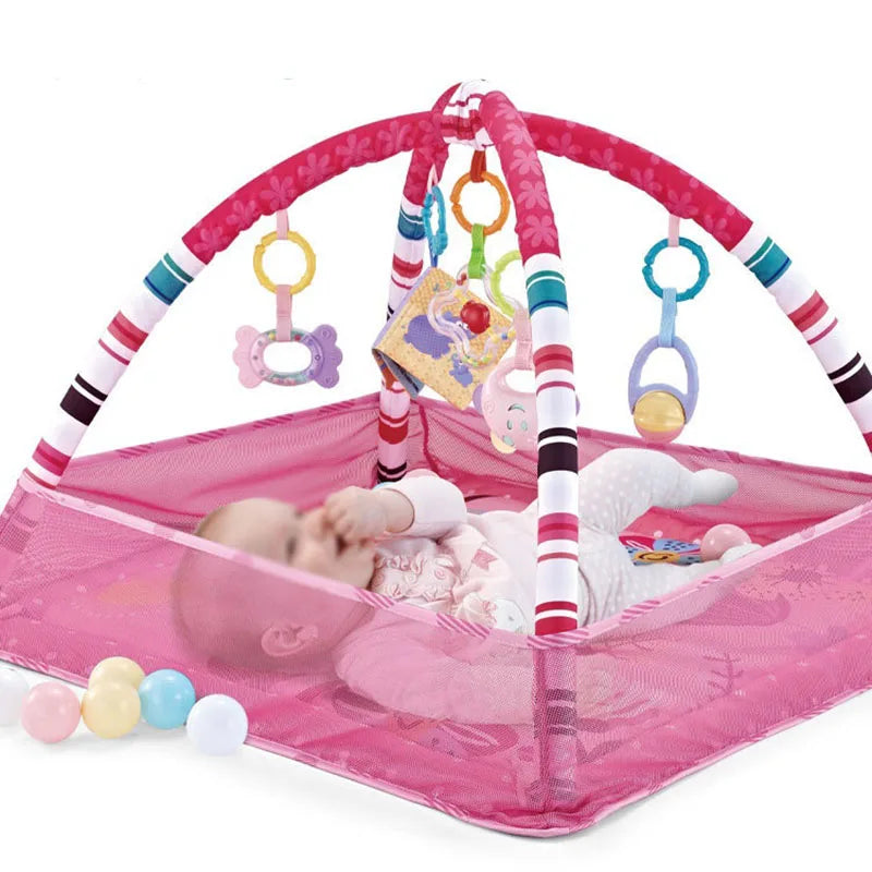 Baby Fitness Frame Crawling Play Mat Multifunction