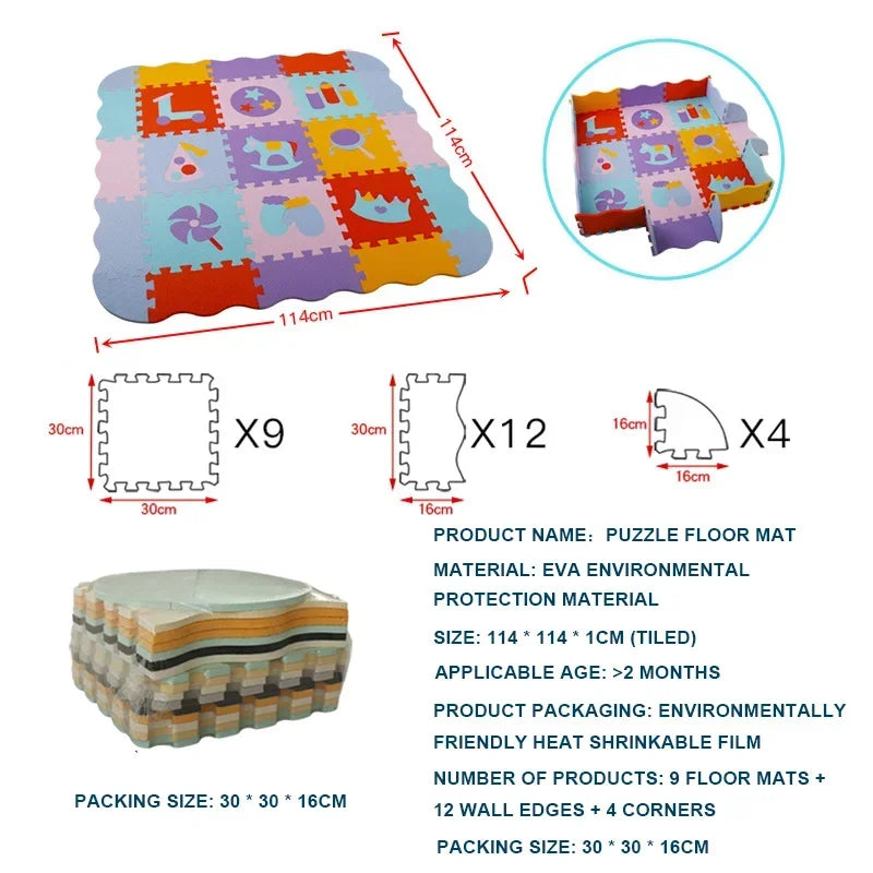 Baby Foam Mat Carpet Soft Play