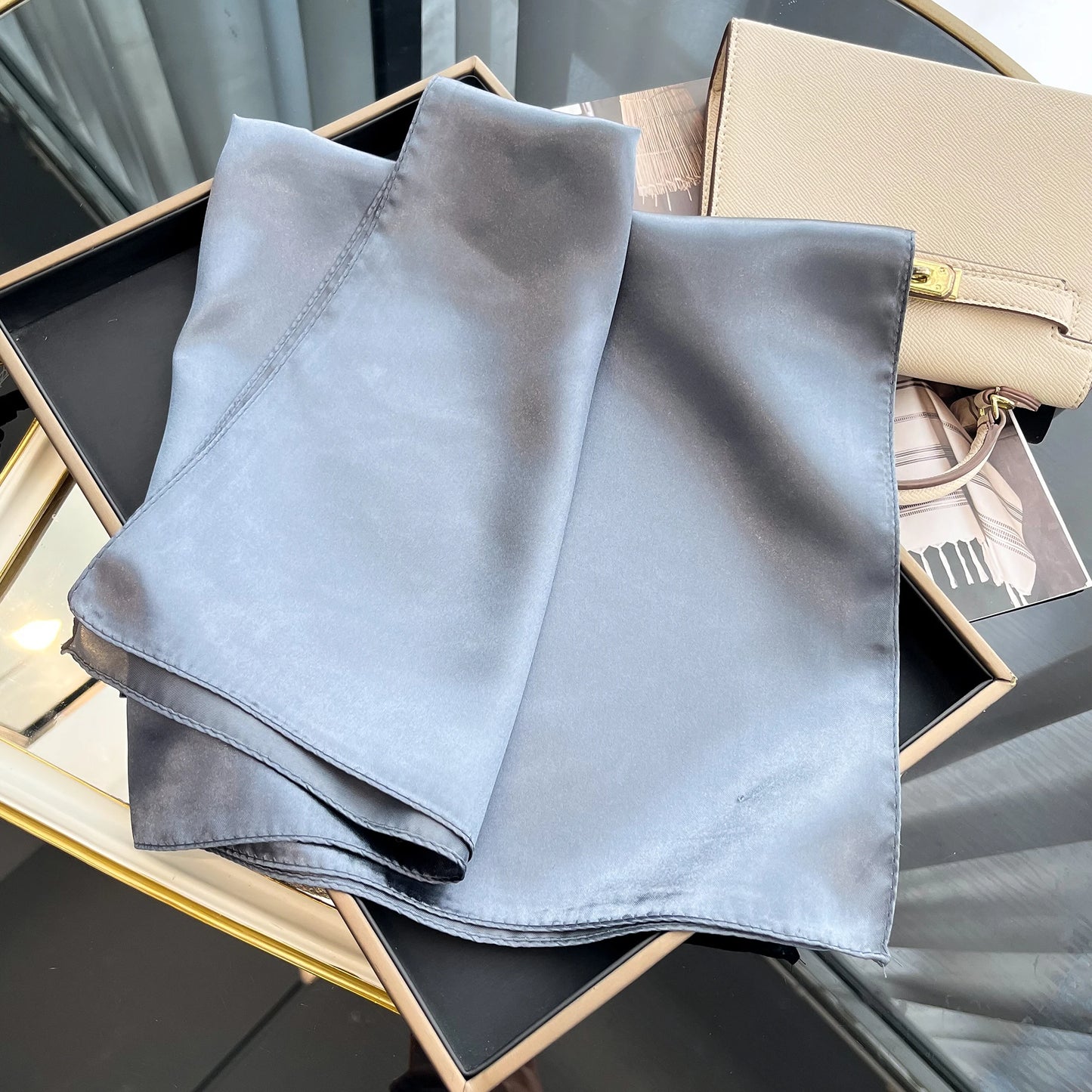 60cm Solid Colour Head Scarf