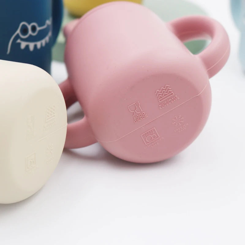 120ML Baby Silicone Sippy Cup
