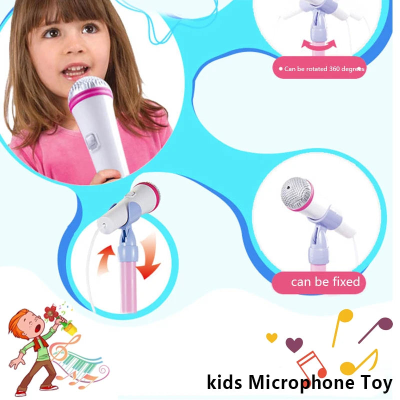 Microphone with Stand Karaoke