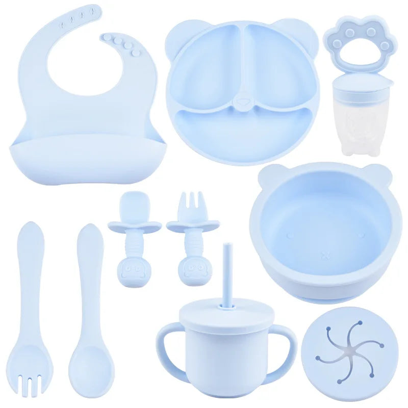 Full Set Silicone Baby Feeding