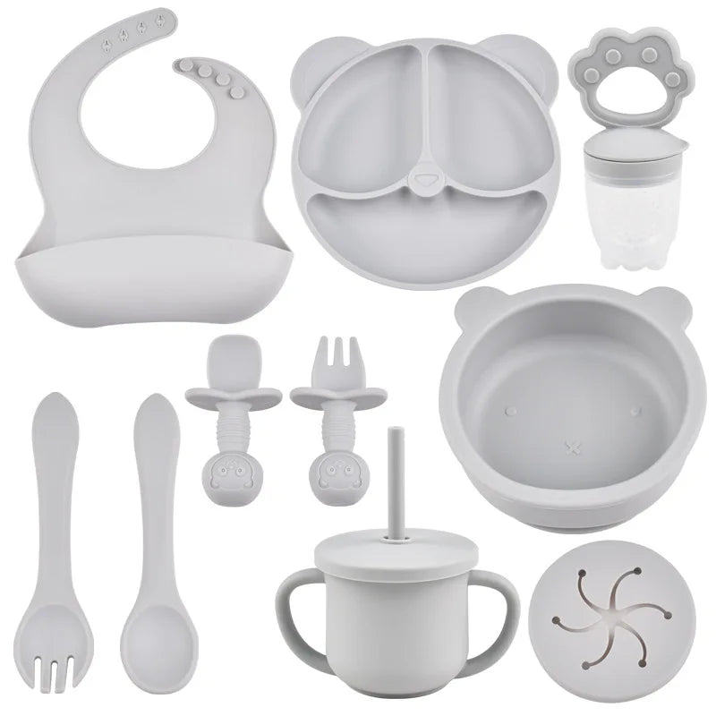 Full Set Silicone Baby Feeding