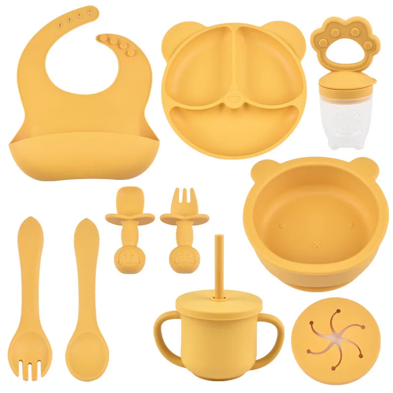Full Set Silicone Baby Feeding