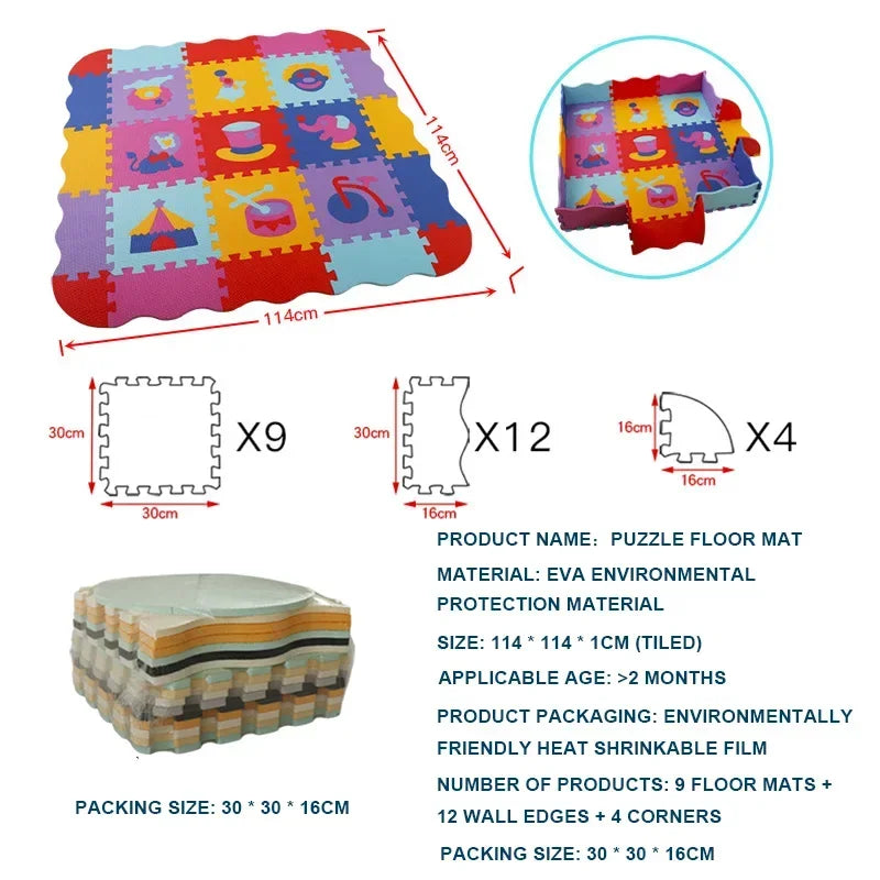 Baby Foam Mat Carpet Soft Play