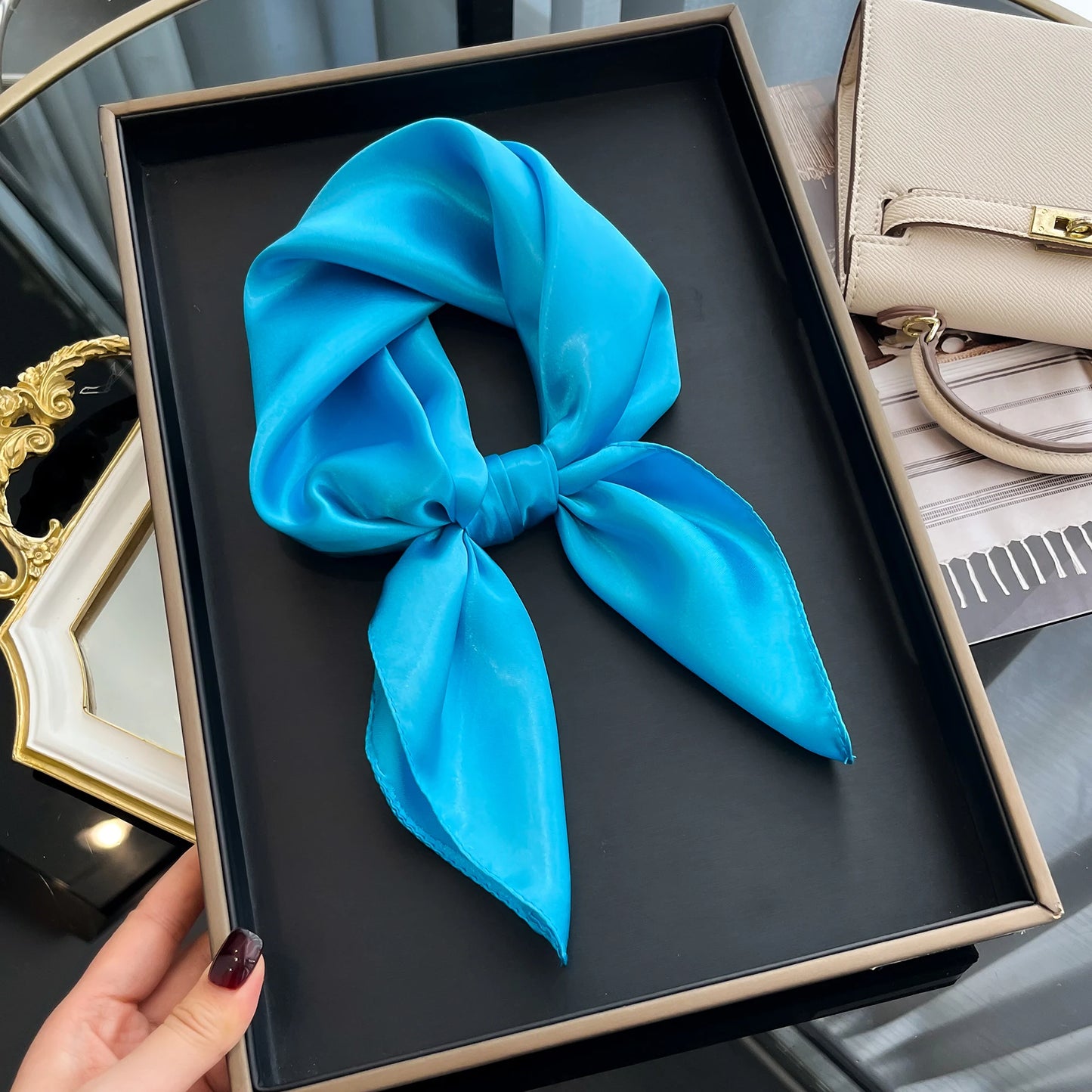 60cm Solid Colour Head Scarf