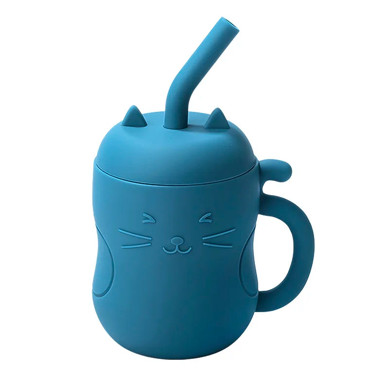 150ML Silicone Baby Feeding Straw Cup