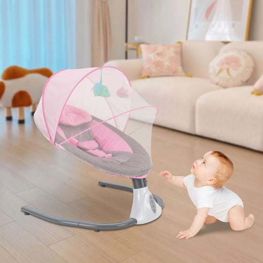 Electric Baby Swings for Infants to Toddler,Rocking Bedside Sleeper