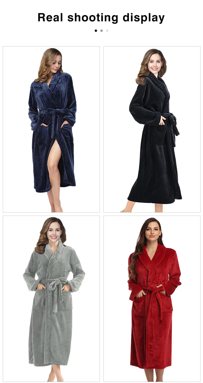 Bathrobe  long-sleeved
