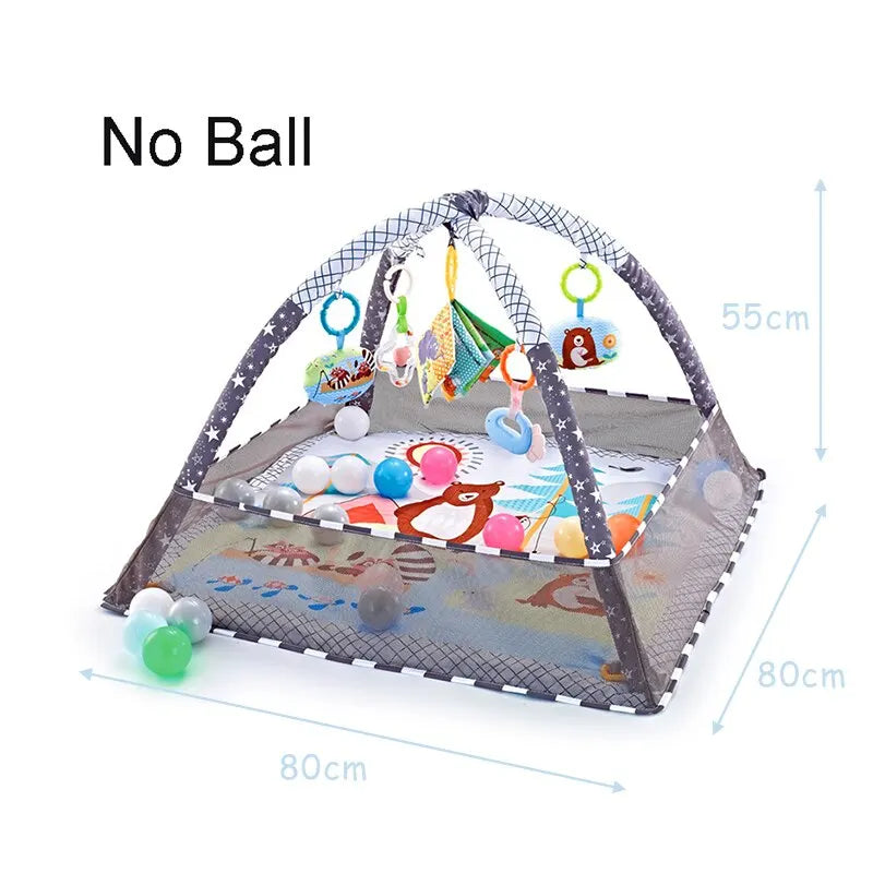 Baby Fitness Frame Crawling Play Mat Multifunction