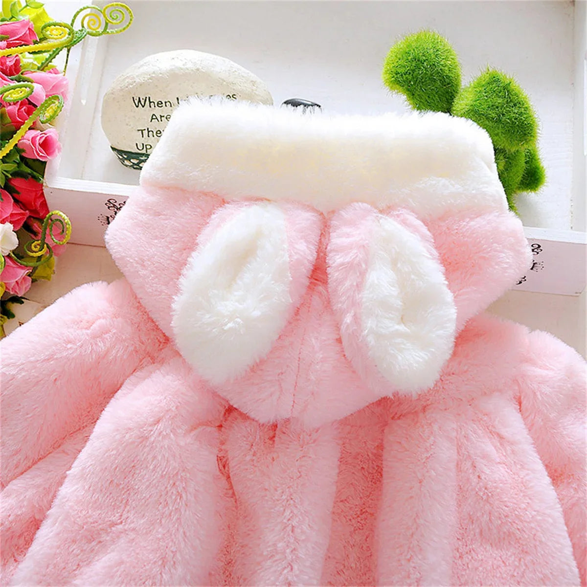 Winter Baby Girl Jacket Hooded