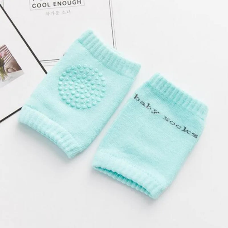 Baby Knee Pads Leg Warmer Safety Girls Boy Kids Crawling Slips Kneepad Dot
