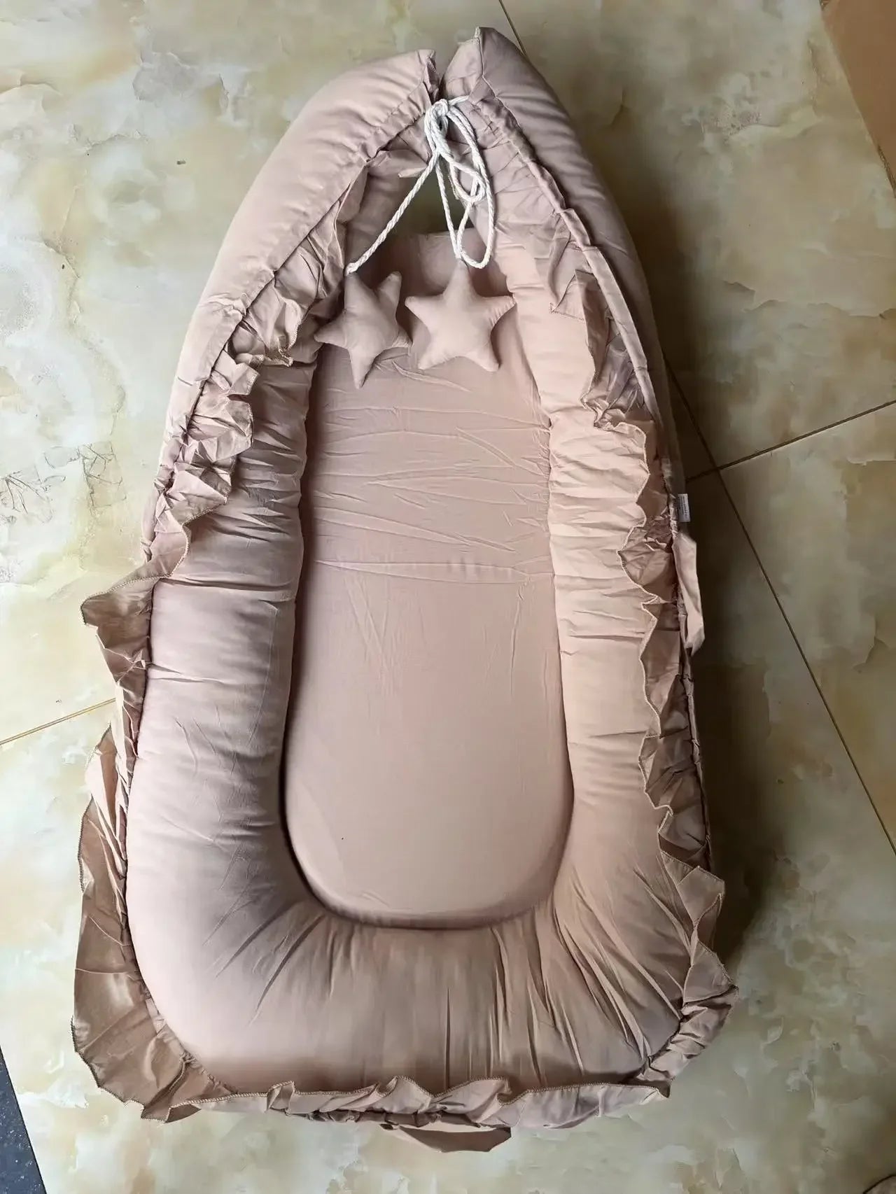 Removable Sleeping Nest for Baby Bed Crib with Pillow Travel Playpen Cot Infant Toddler Infant Cradle Mattress Safety Bed in Bed