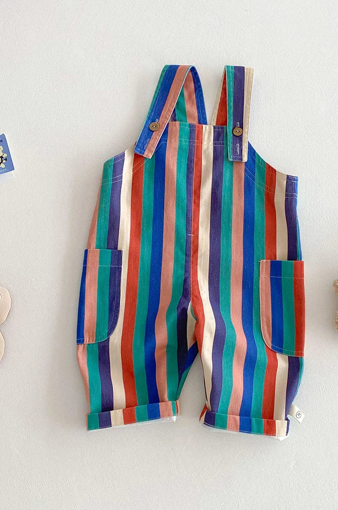 Overalls Polk Dot Jumpsuits Striped