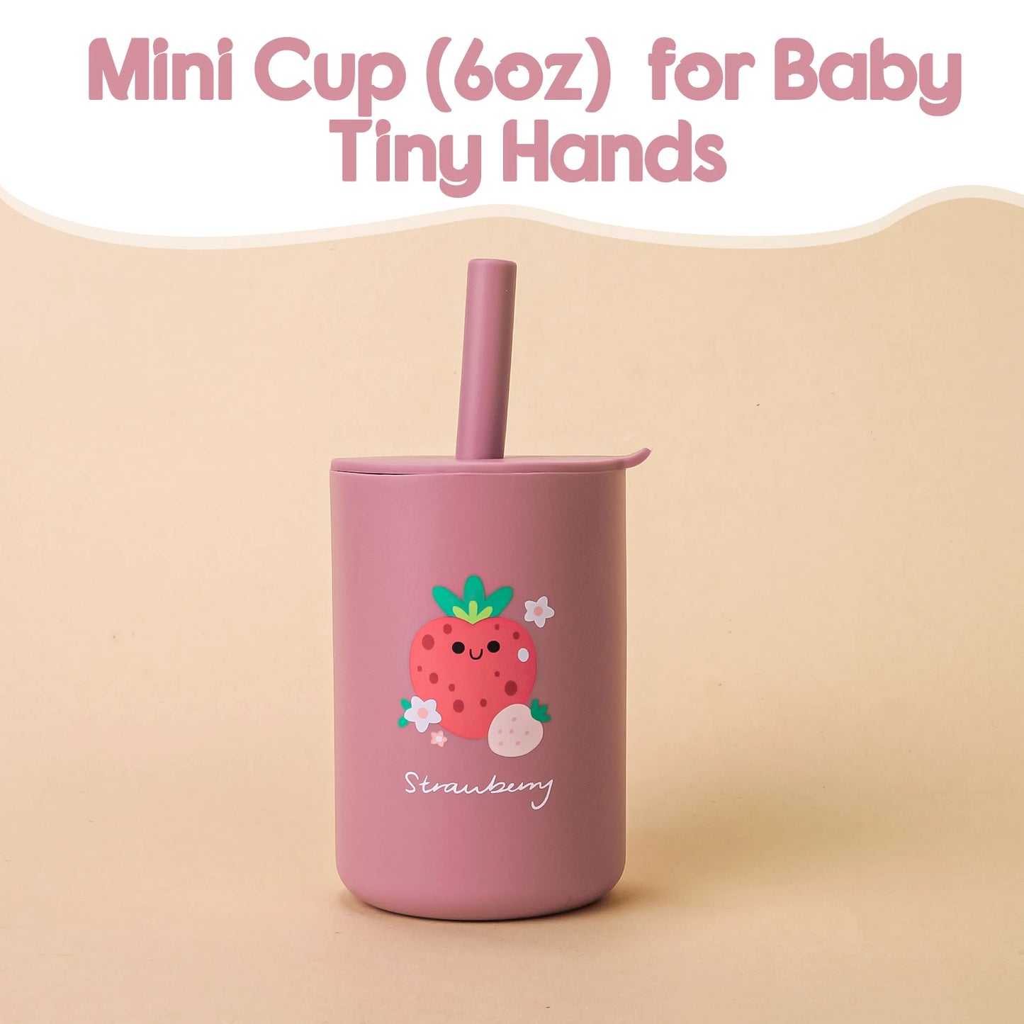 Baby Feeding Drinkware Straw Cup