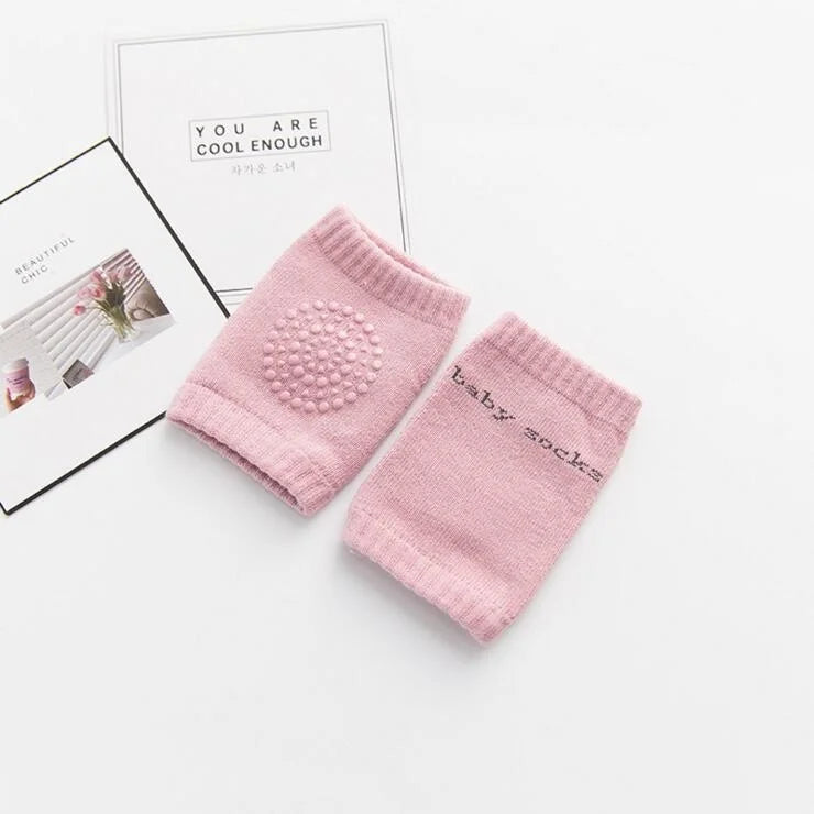 Baby Knee Pads Leg Warmer Safety Girls Boy Kids Crawling Slips Kneepad Dot