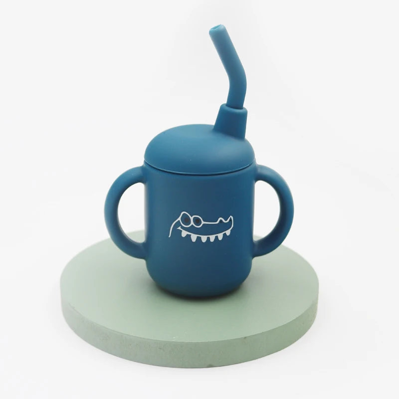 120ML Baby Silicone Sippy Cup